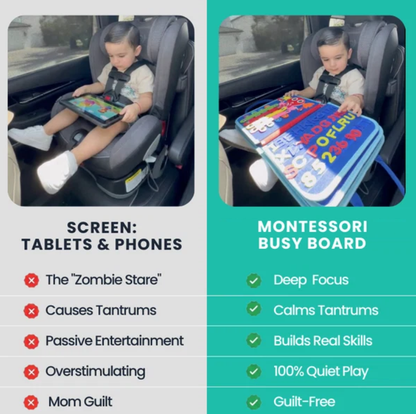 BrainyBuddies™ Montessori Board
