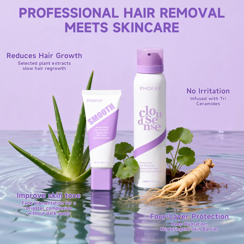 CloudSense™ Hair Removal Cream — For Him & Her