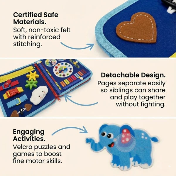 BrainyBuddies™ Montessori Board