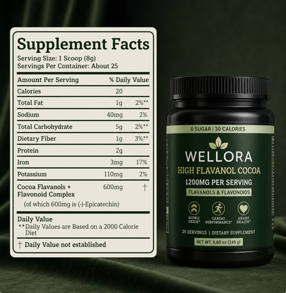 Wellora® High Flavanol Cocoa Powder