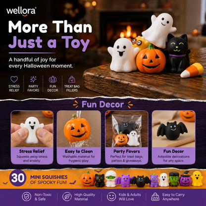 Wellora® SpookySquish™ Halloween Collection