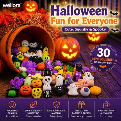 Wellora® SpookySquish™ Halloween Collection