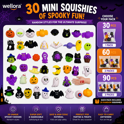 Wellora® SpookySquish™ Halloween Collection