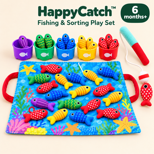 HappyCatch™ — Fishing & Sorting Toy