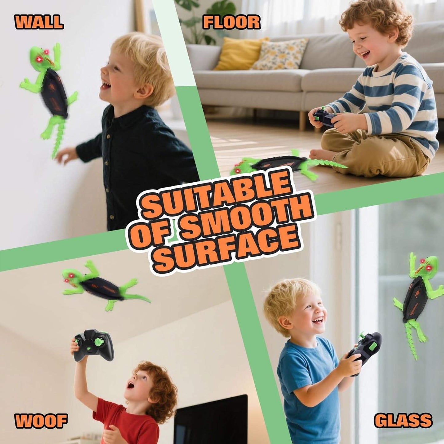 SuperCling Gecko Toy for Kids