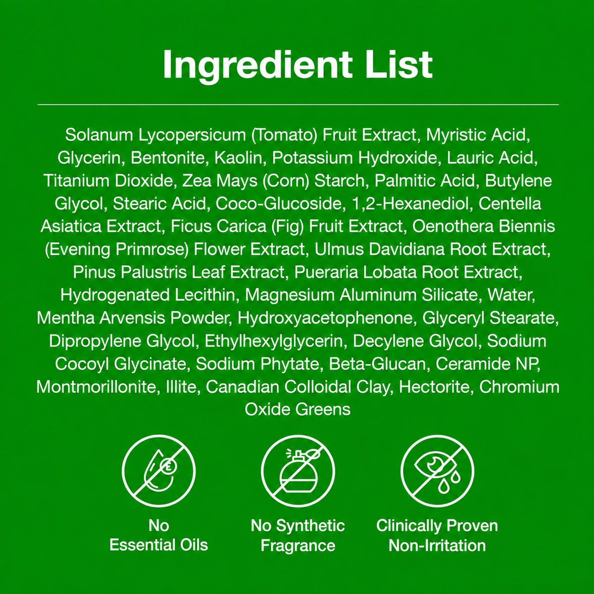 PoreFresh™ Green Tomato Clay Mask Cleanser