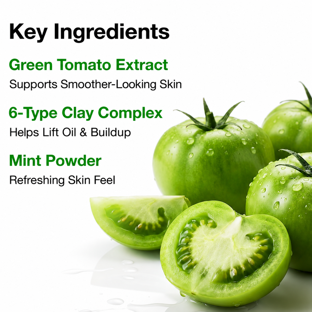 PoreFresh™ Green Tomato Clay Mask Cleanser