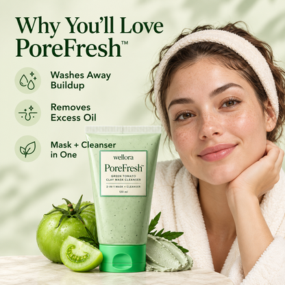 PoreFresh™ Green Tomato Clay Mask Cleanser