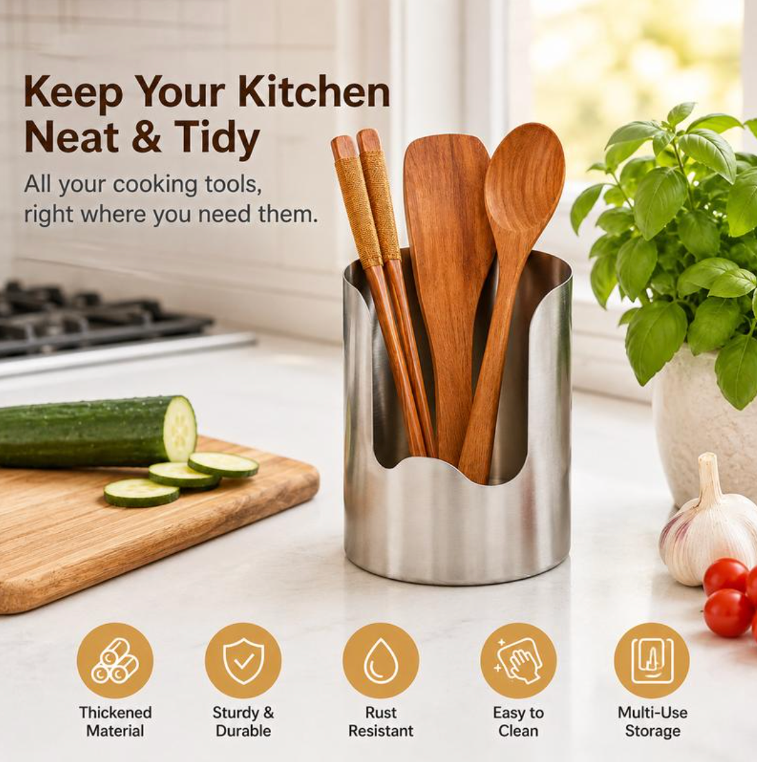 DripDock™ Utensil Rest