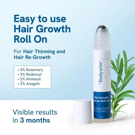 Bodywise™ Hair Growth Serum Roll on